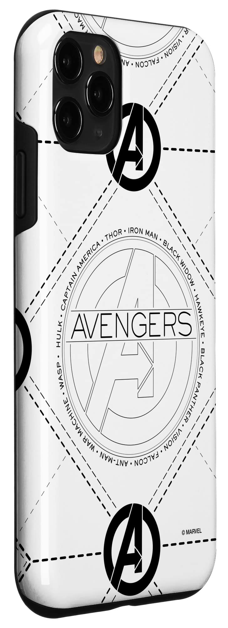 Iphone 11 Pro Marvel Avengers Logo Earth'S Mightiest Heroes Case